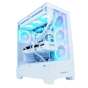 Epical-Q TUF Endurance Silver XIV AMD Ryzen 7 7800X3D, 32GB, 2TB SSD NVME, RTX 5070Ti+ Windows 11 Pro