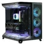 Epical-Q Privateer Obsidian I AMD Ryzen 7 9800X3D, 32GB, 2TB SSD NVME, RX 9070XT + Windows 11 Pro