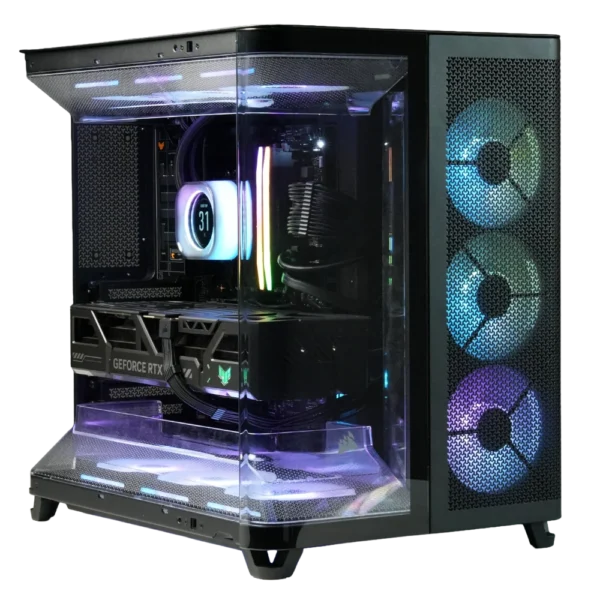 Epical-Q Privateer Obsidian I AMD Ryzen 7 9800X3D, 32GB, 2TB SSD NVME, RX 9070XT + Windows 11 Pro Epical-Q Privateer Obsidian I AMD Ryzen 7 9800X3D, 32GB, 2TB SSD NVME, RX 9070XT + Windows 11 Pro