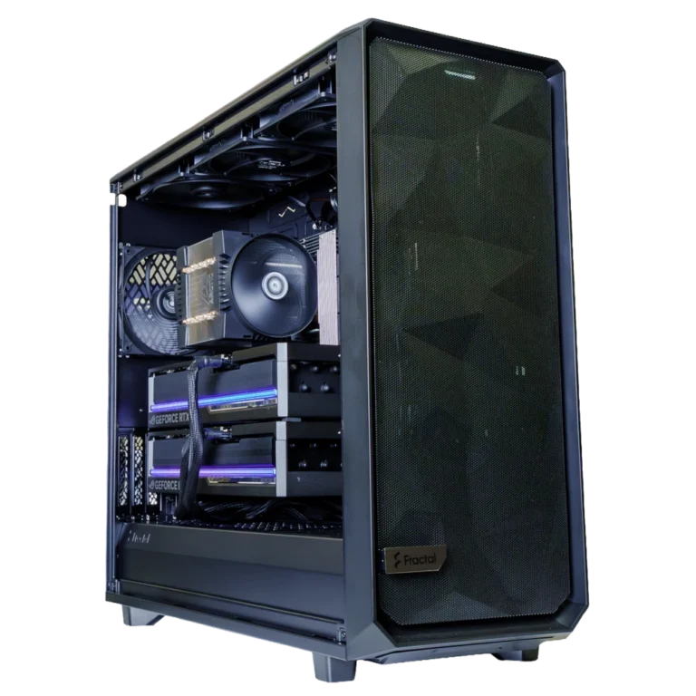 Epical-Q PRO Series GOD I AMD Threadripper 9995WX, 512GB, 4TB+4TB NVME + 10TB HDD, Dual 5090, Windows 11 PRO