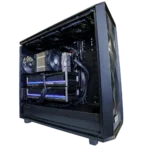 Epical-Q PRO Series GOD I AMD Threadripper 9995WX, 512GB, 4TB+4TB NVME + 10TB HDD, Dual 5090, Windows 11 PRO