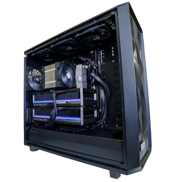 Epical-Q PRO Series GOD I AMD Threadripper 9995WX, 512GB, 4TB+4TB NVME + 10TB HDD, Dual 5090, Windows 11 PRO Epical-Q PRO Series GOD I AMD Threadripper 9995WX, 512GB, 4TB+4TB NVME + 10TB HDD, Dual 5090, Windows 11 PRO